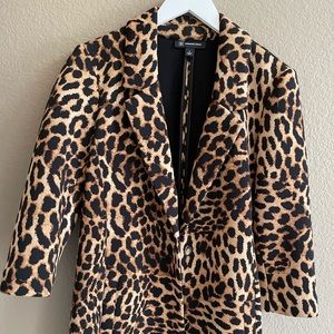 Leopard Print Jacket - Size Small - EUC!